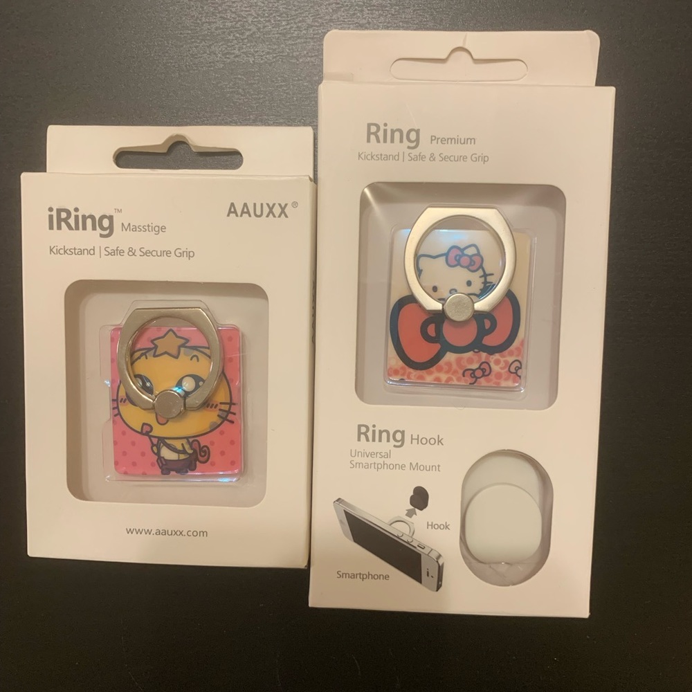 Hello Kitty Cellphone ring hook